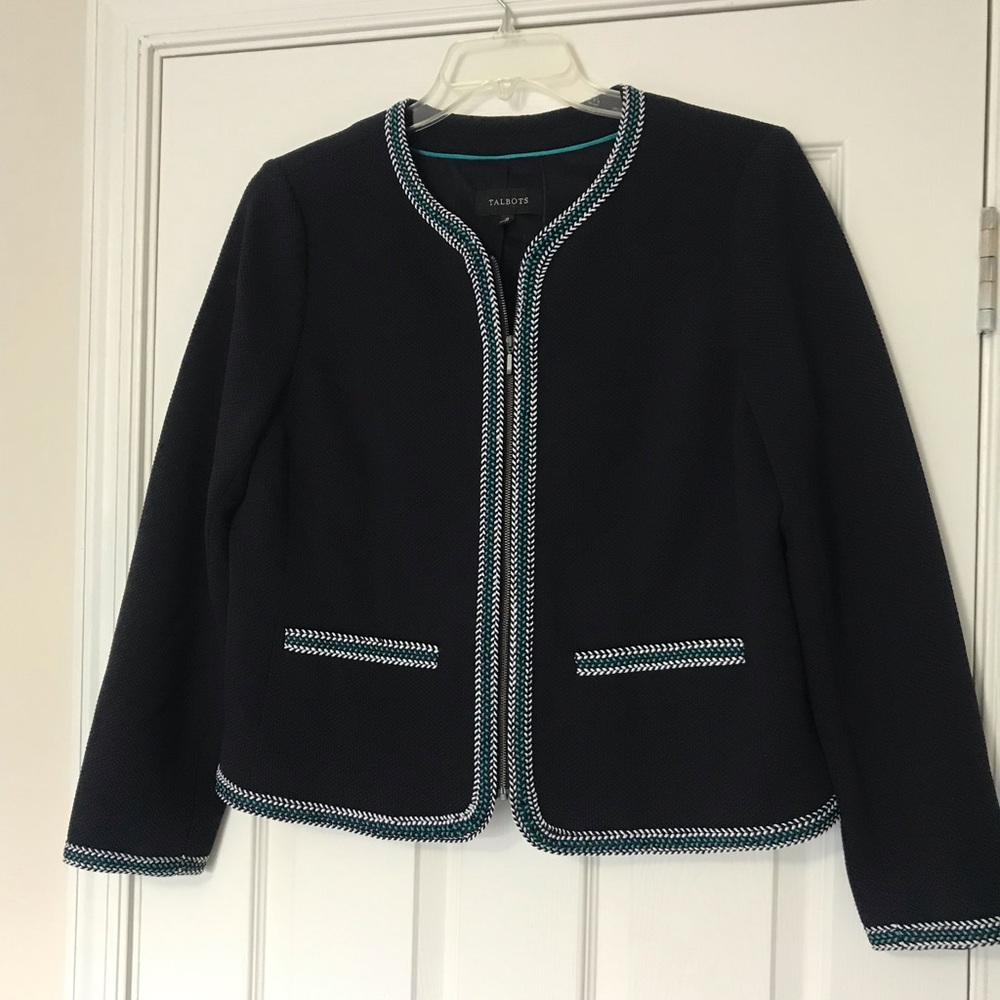 Talbots braided jacket